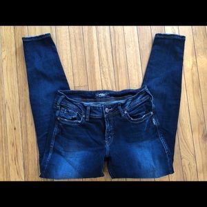 Silver Suki Super Skinny Jeans (30)